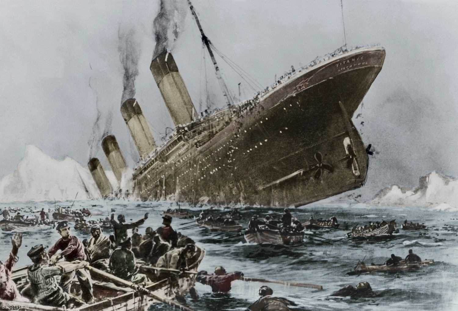 «Гибель „Титаника“» (1912). Вилли штёвер