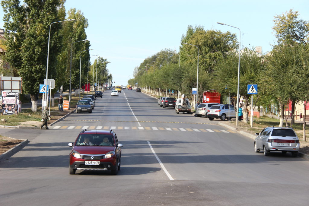 Ремонт дороги по ул. Волгоградской Камышине 